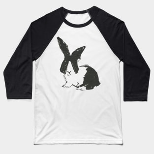 Bunny Doodle Baseball T-Shirt